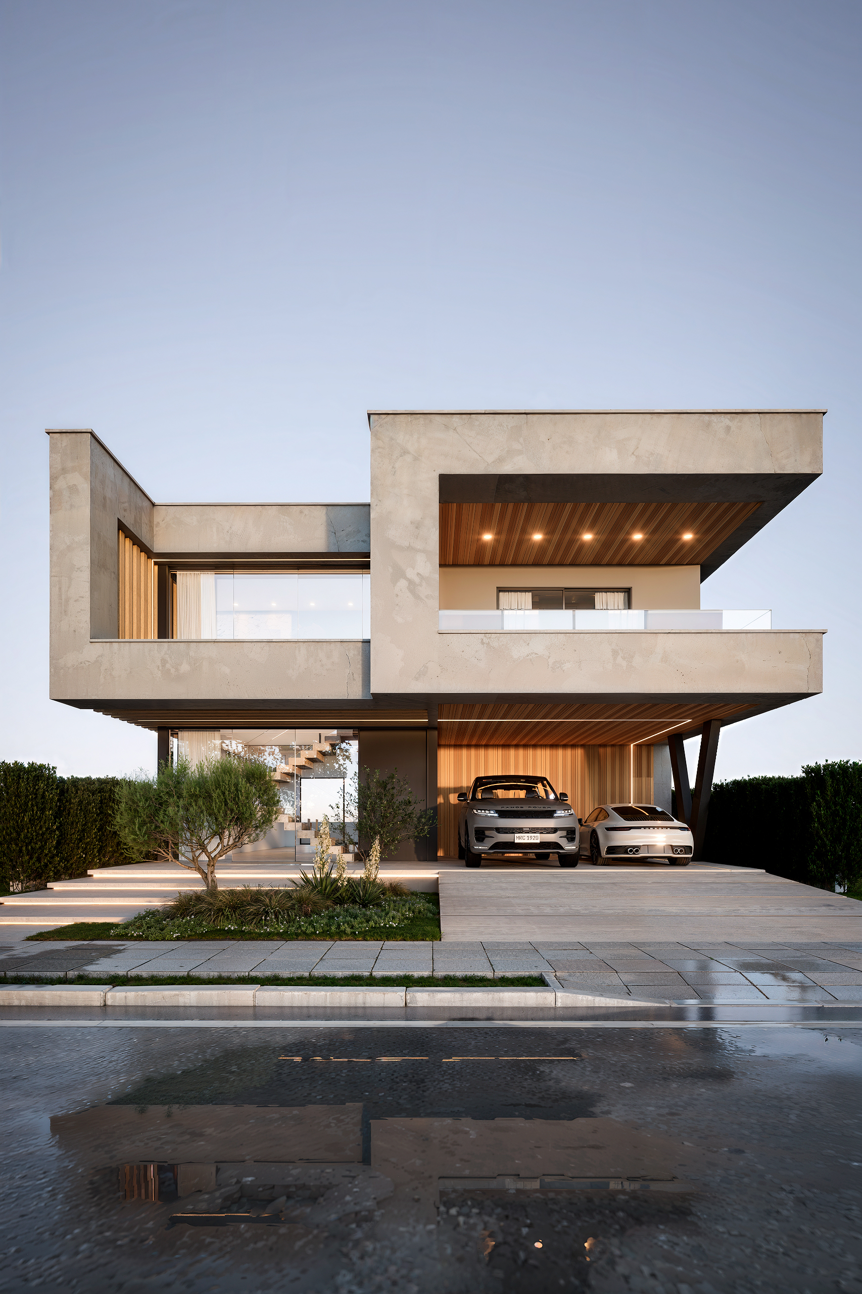 Fachada residência de alto padrão